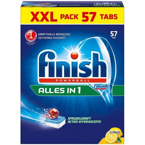 Finish Alles in 1 Tabs Citrus 57tab 1.1kg