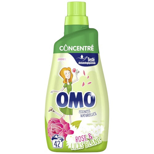 OMO Rose & Lilas Blanc Gel 42p 1.4L