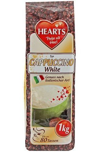 Hearts White Cappuccino 1kg