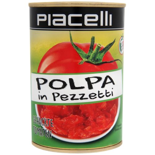 Piacelli Polpa Pezzetti Shredded Tomatoes 400g