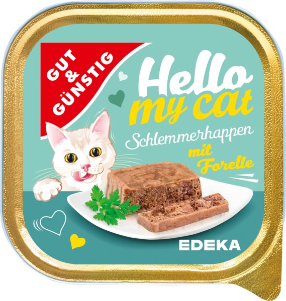 G&G Hello My Cat Schlemmerhappen Forelle 100g