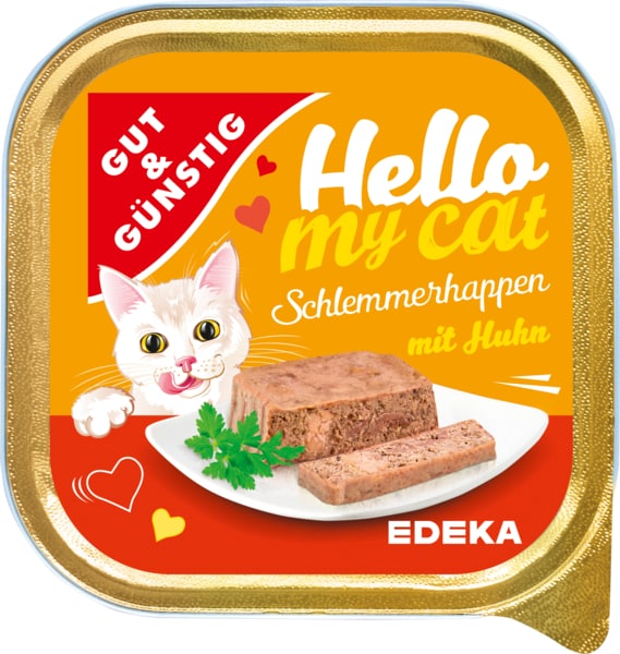 G&G Hello My Cat Schlemmerhappen Huhn 100g