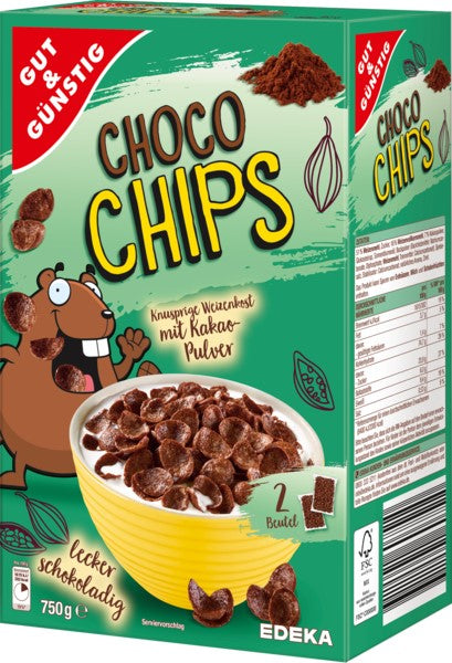 G&G Choco Chips 750g