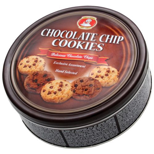 Patisserie Matheo Chocolate Chip Cookies tin 454g