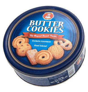 Patisserie Matheo Butter Cookies. Tin 454g