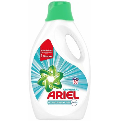 Ariel Universal Febreze Gel 50p 2.75L