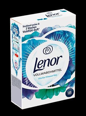 Lenor Vollwaschmittel Univ Wasserlilie 18p 1.17kg