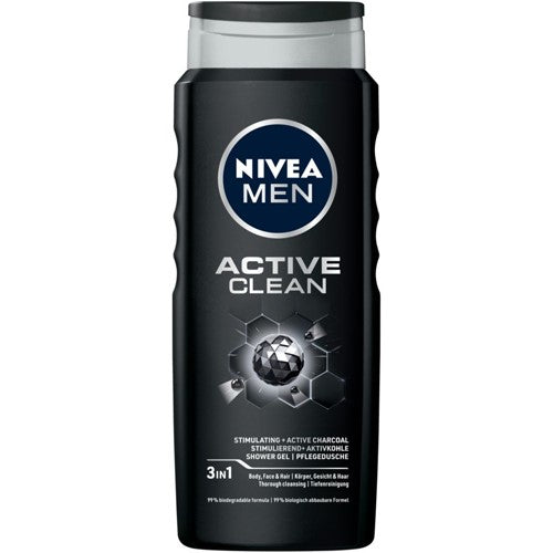 Nivea Men Active Clean Gel 250ml