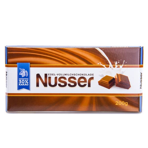 Nusser Edel Vollmilchschokolade chocolate 200g