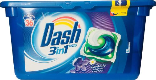 Dash 3in1 Pods Lavanda Caps 36p