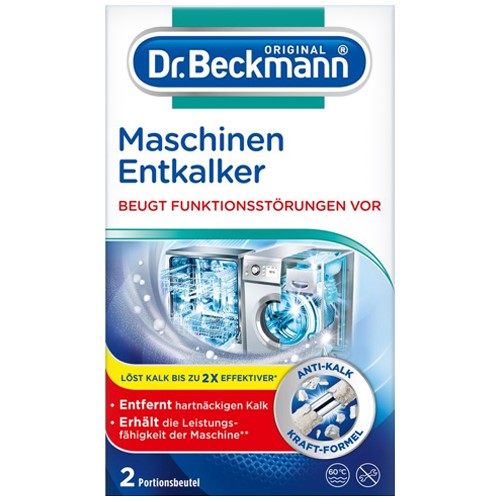 Dr. Beckmann Maschinen Entkalker 2x50g