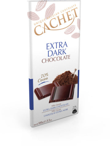 Cachet Extra Bitter Chocolate 100g