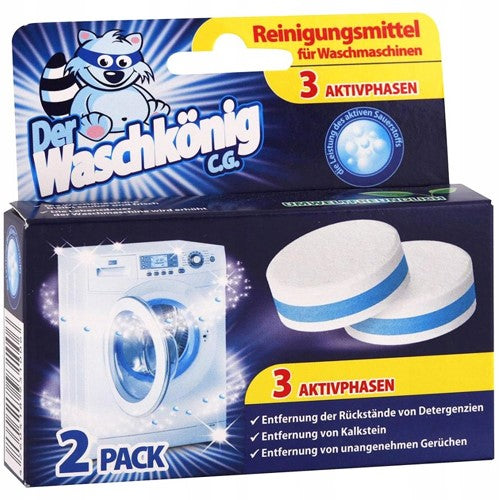 Waschkonig Reinigungsmittel Tabs 2pcs 80g