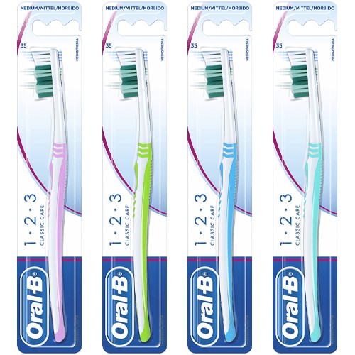 Oral-B 123 Medium Brush 1 pc