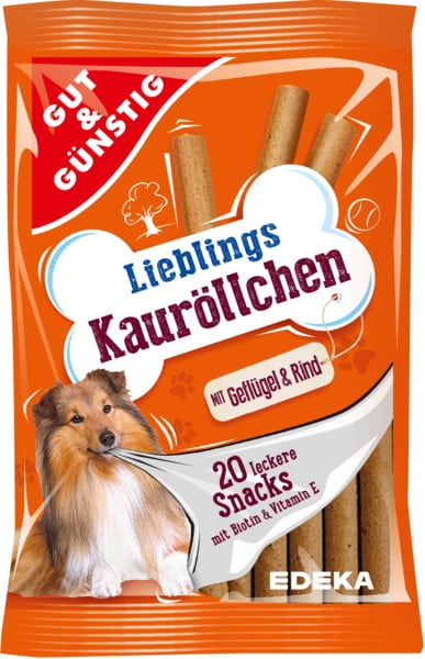 G&G Lieblings Kaurollchen Gefl Rind Psa 20pcs 200g