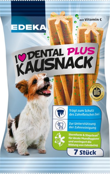 Edeka Dental Plus Kausnack for Dog 7pcs 210g