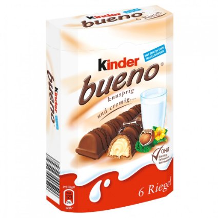 Kinder Bueno Bars 6pcs 129g