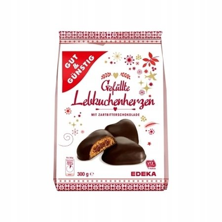 G&G Lebkuchenherzen Zart 300g