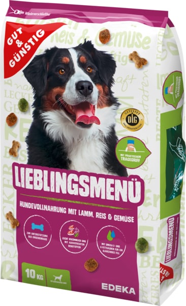 G&G Lieblingsmenu Lamm Reis Gemuse for 10kg Dog