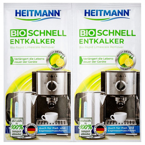 Heitmann Bio Schnell Entkalker Descaler 2x25g