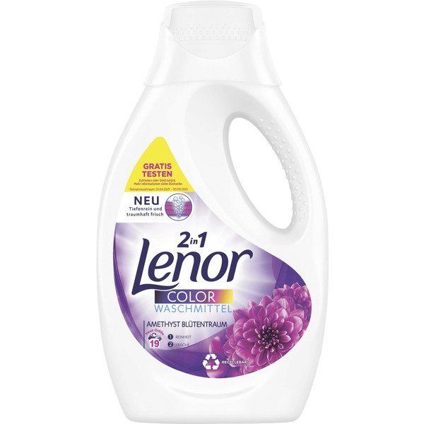 Lenor Color Amethyst Gel 19p 1L