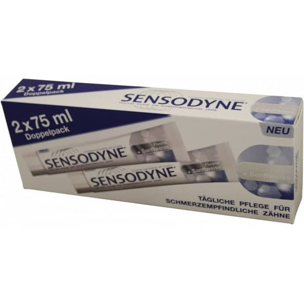 Sensodyne Sanftweiss Paste 2x75ml