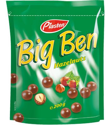 Big Ben Hazelnut Dragees 200g