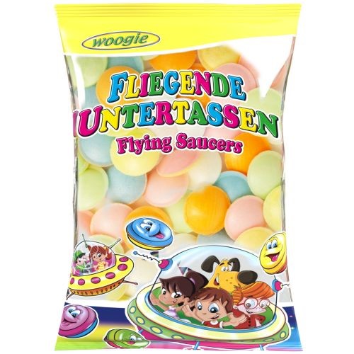 Woogie Fligende Untertassen Ufo Wafers 55g