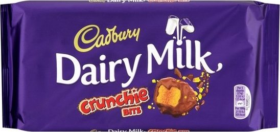 Cadbury Dairy Milk Crunchie Bits Chocolate 200g