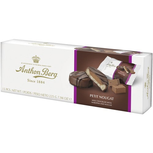 Anthon Berg Petit Nougat Milk Chocolate Marzi 225g