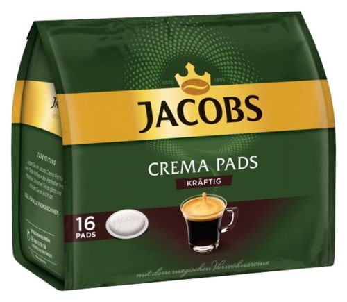 Jacobs Crema Pads Kraftig Pads 16pcs 105g