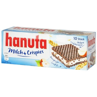 Hanuta Milch Crispies Wafers 10pcs 220g