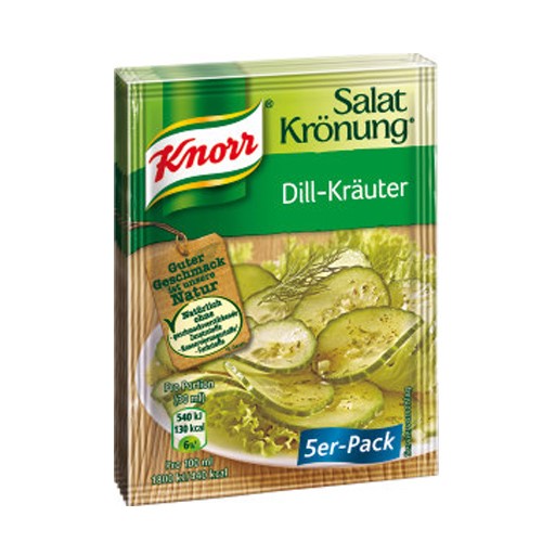 Knorr Salat Kronung Dill-Krauter 5pack