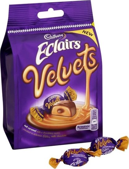 Cadbury Eclairs Velvets Classic Cuk 131g