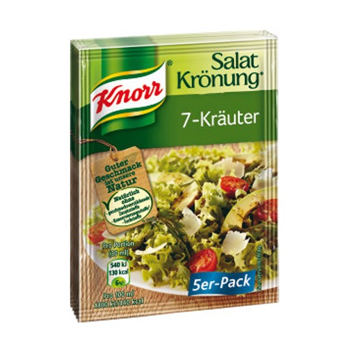 Knorr Salat Kronung 7-Krauter 5pack