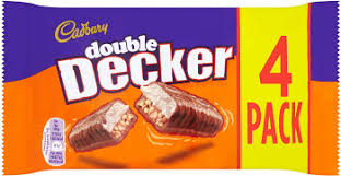 Cadbury Double Decker Bars 4pcs 160g