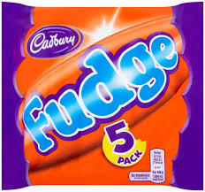 Cadbury Fudge Bars 5pcs 127g