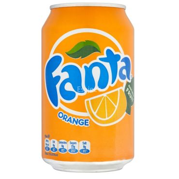 Fanta Orange Can 330ml