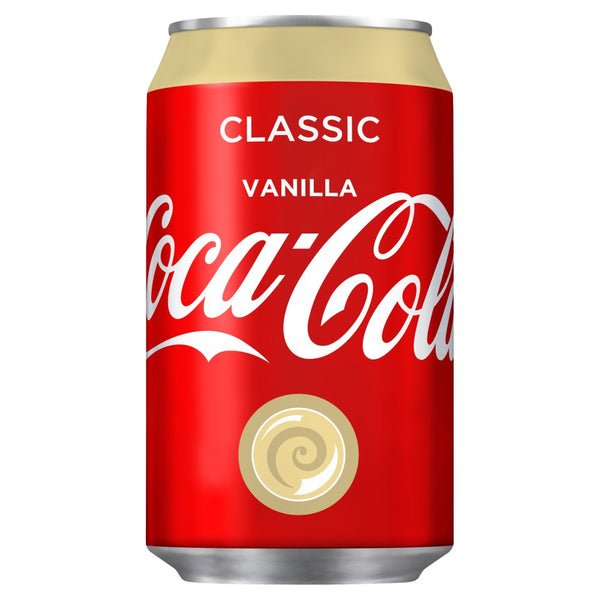 Coca Cola Classic Vanilla Can 330ml