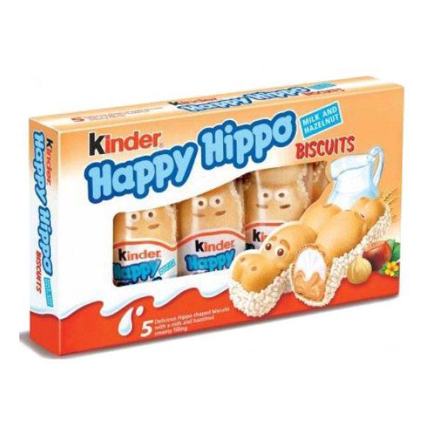 Kinder Happy Hippo Hazelnut 5pcs 103g