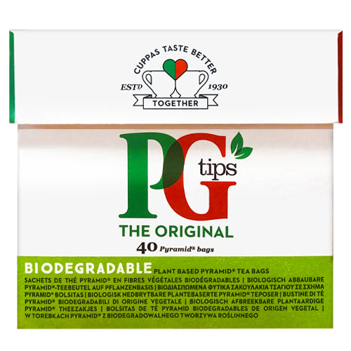 PG Tips Original Pyramid Bags 40pcs 116g