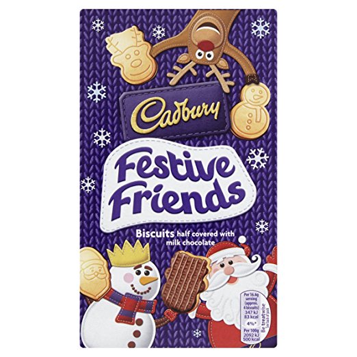 Cadbury Festive Friends Cookies 150g