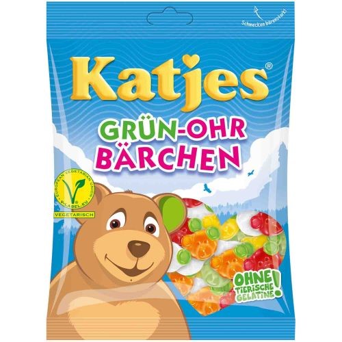 Katjes Grun-Ohr Barchen Vegetarian Gummies 200g