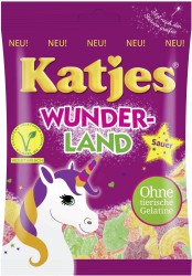 Katjes Wunder-Land Sauer Vegan Gummies 200g