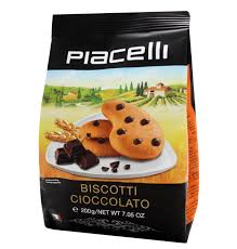 Piacelli Biscotti Cioccolato Cookies 200g