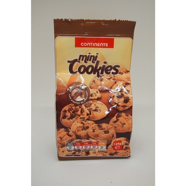 Continente Mini Cookies Chocolate Biscuits 125g