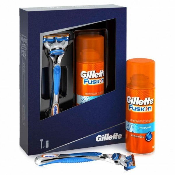 Gillette Fusion Gel 75ml + Razor 1 pc