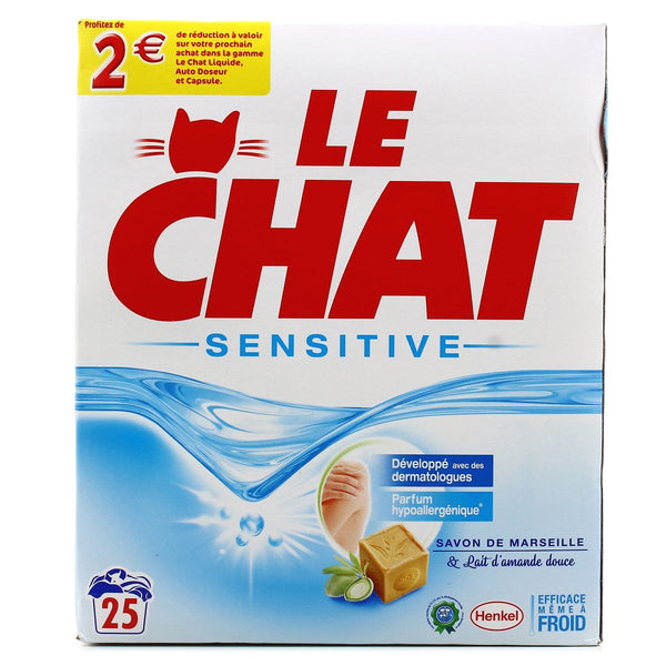 Le Chat Sensitive Powder 25 p. 1.6 kg