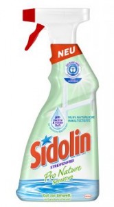 Sidolin Pro Nature Sensitive Window Spray 750ml