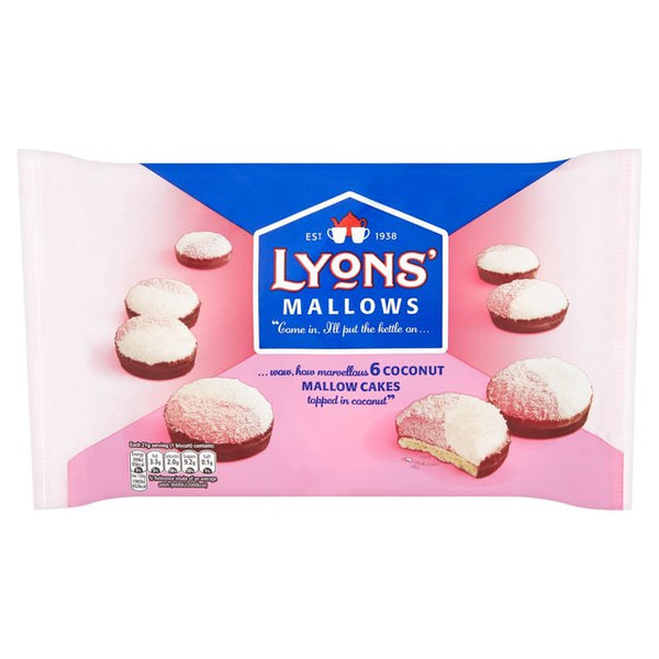 Lyons Coconut Mallows 125g